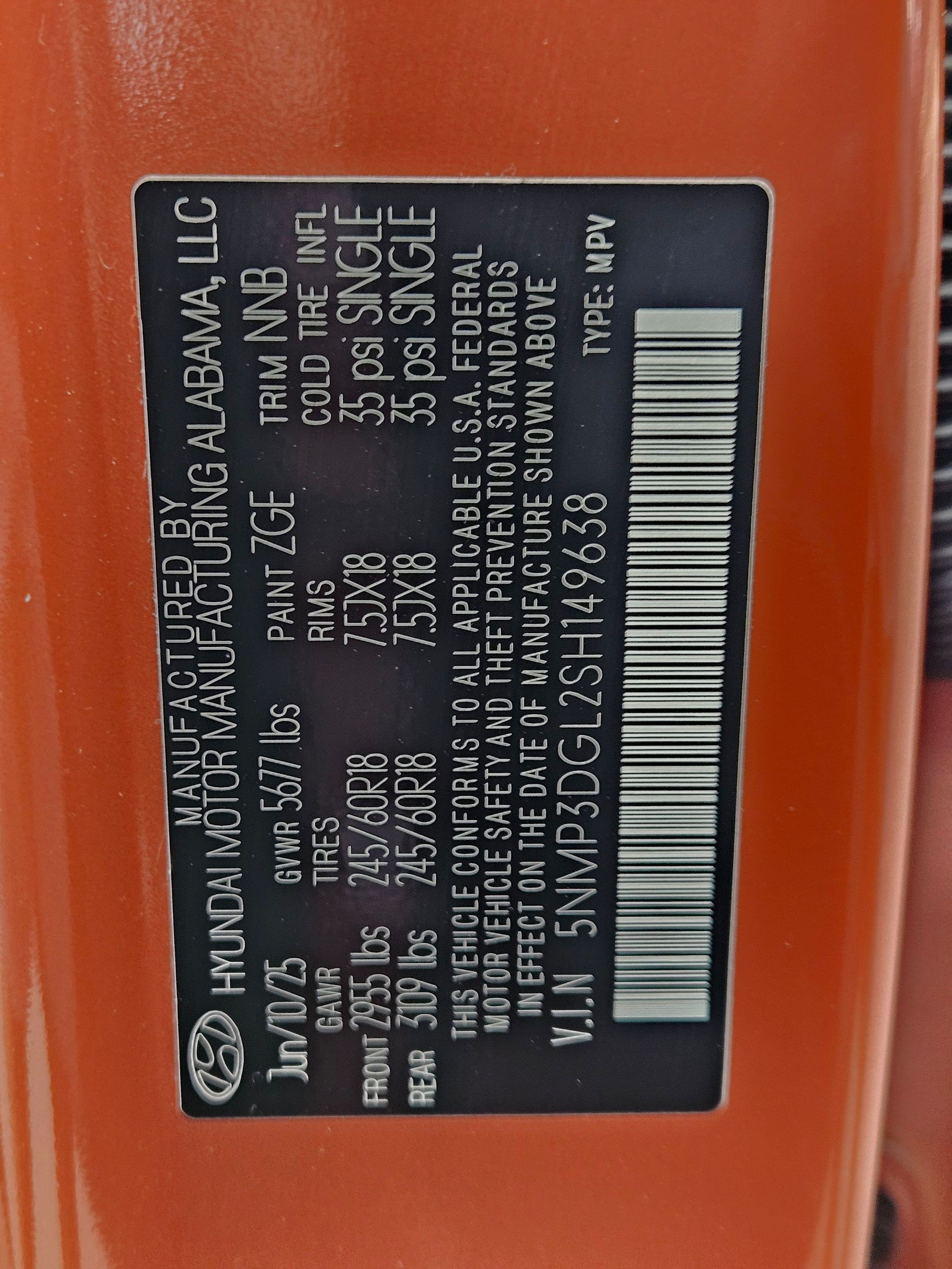 Used 2025 Orange Hyundai XRT image 30