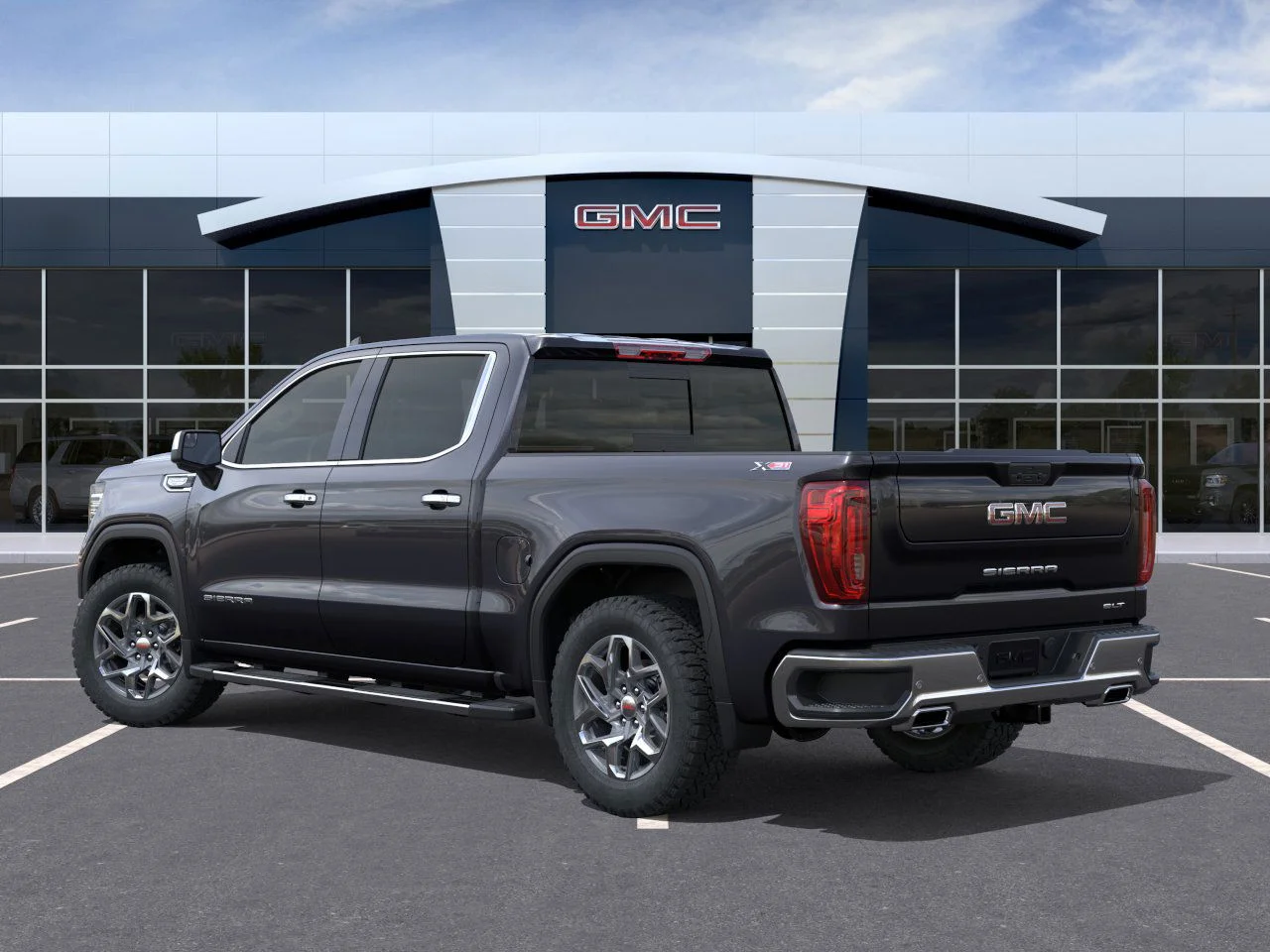 New 2026 Titanium Rush Metallic GMC SLT image 23