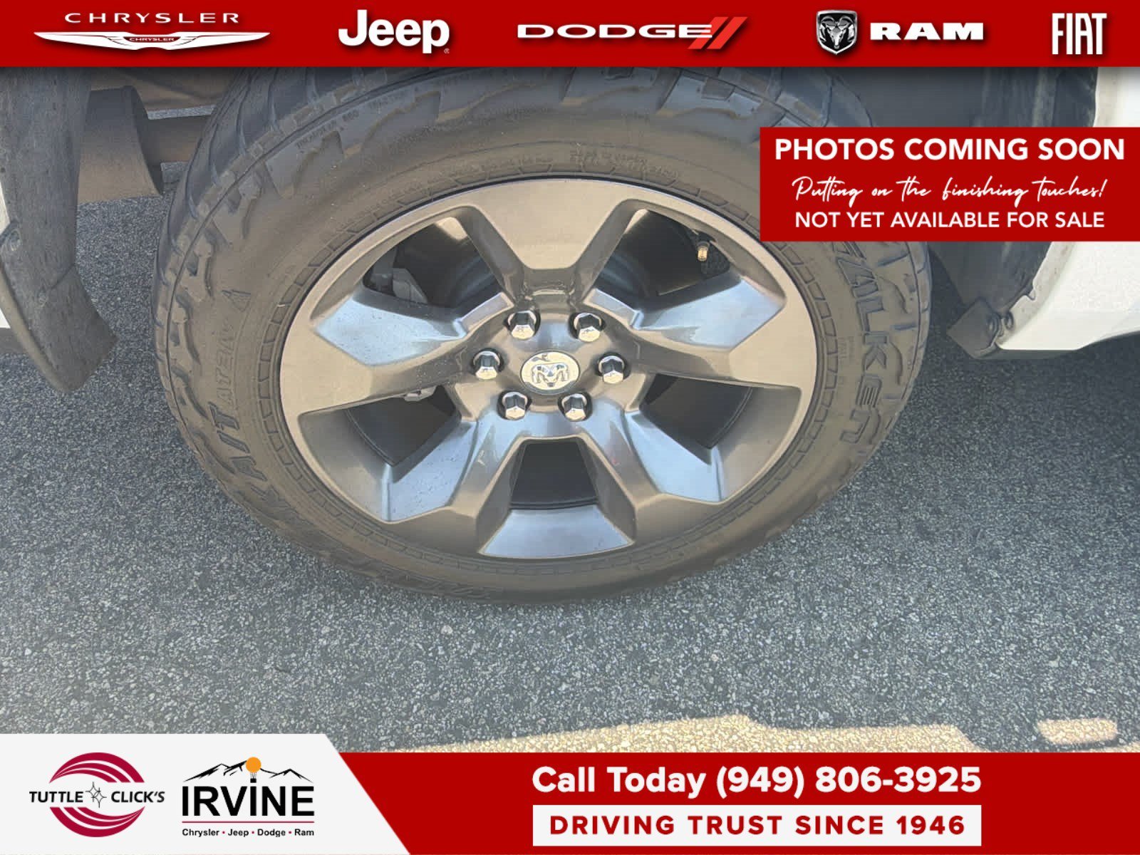 Used 2020 Bright White Clearcoat Ram Big Horn image 7