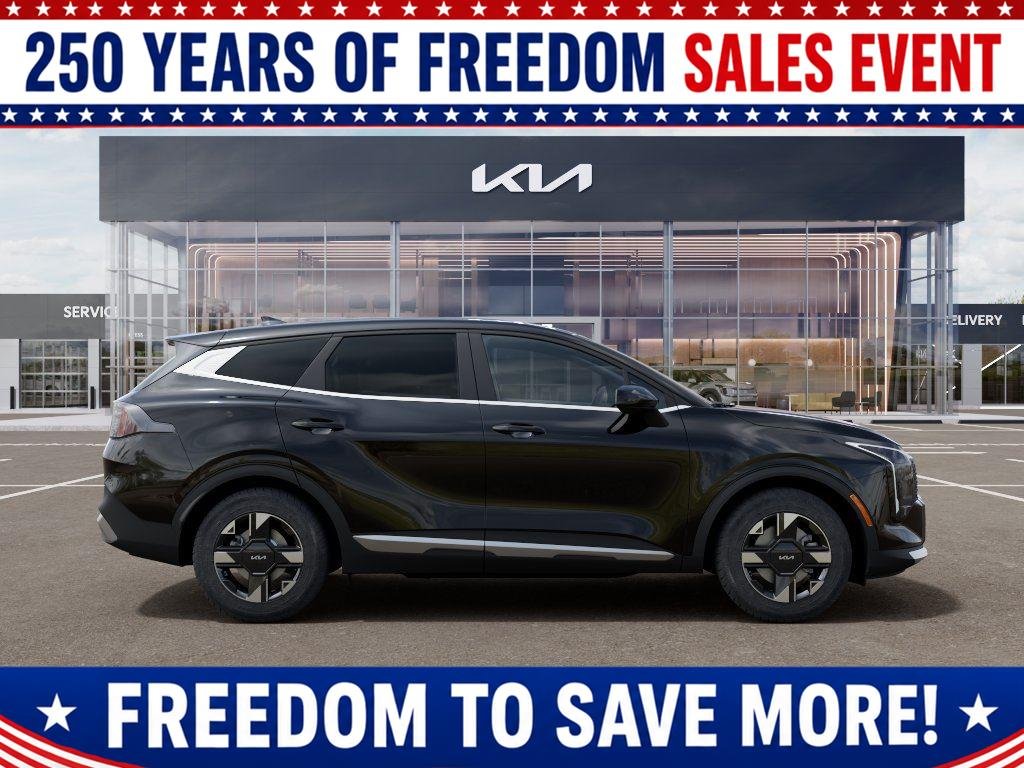 New 2026 Ebony Black Kia LX image 7