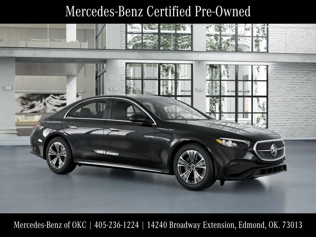 Certified Used 2025 Black Mercedes-Benz E 350 image 13