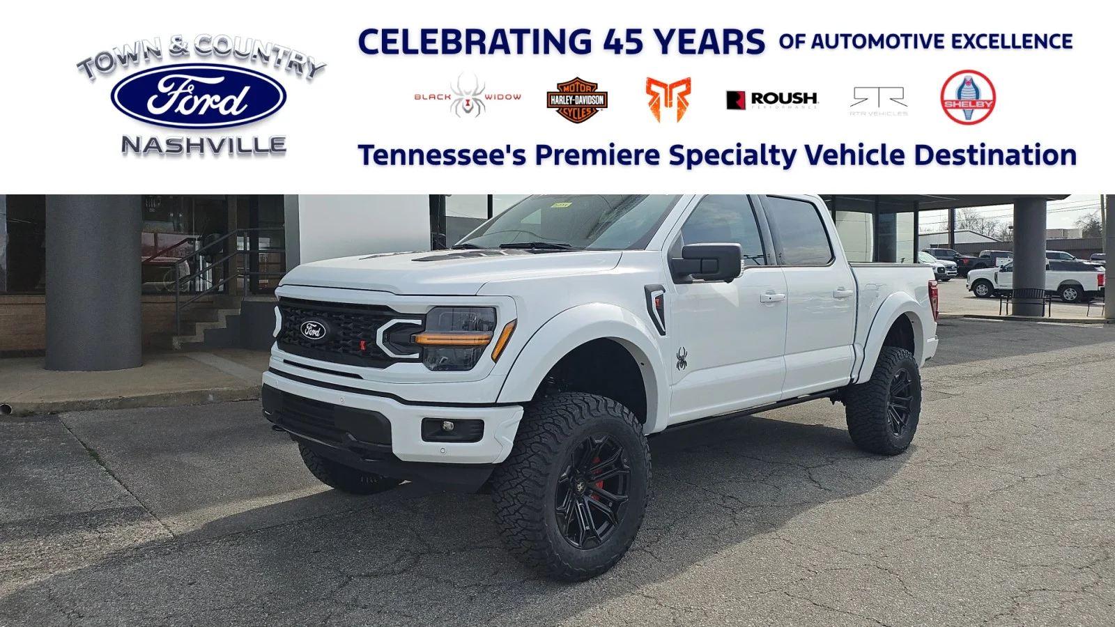 New 2026 Oxford White Ford Black Widow 4WD image 1