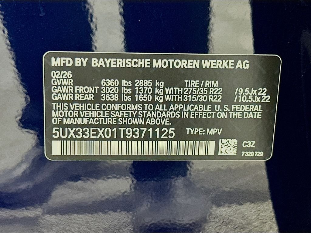 Used 2026 Tanzanite Blue II Metallic BMW xDrive40i image 24
