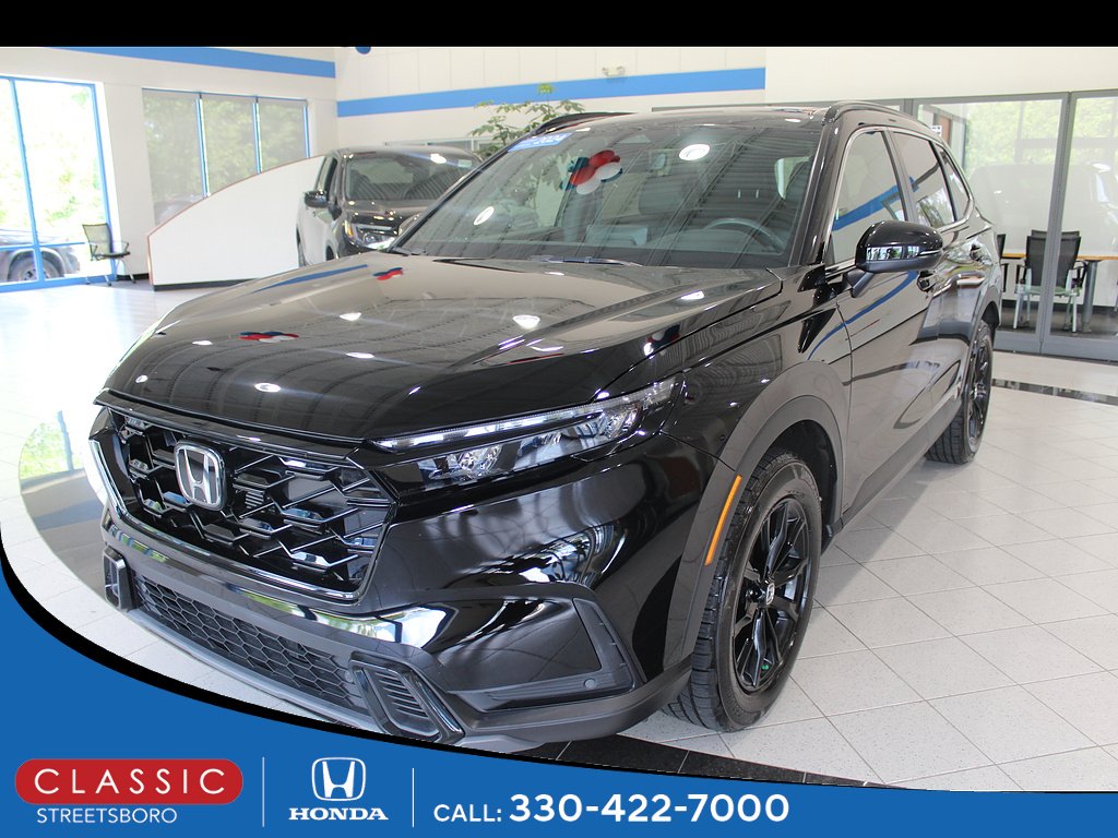 Certified Used 2024 Crystal Black Pearl Honda HYBRID AWD SPORT-L image 1