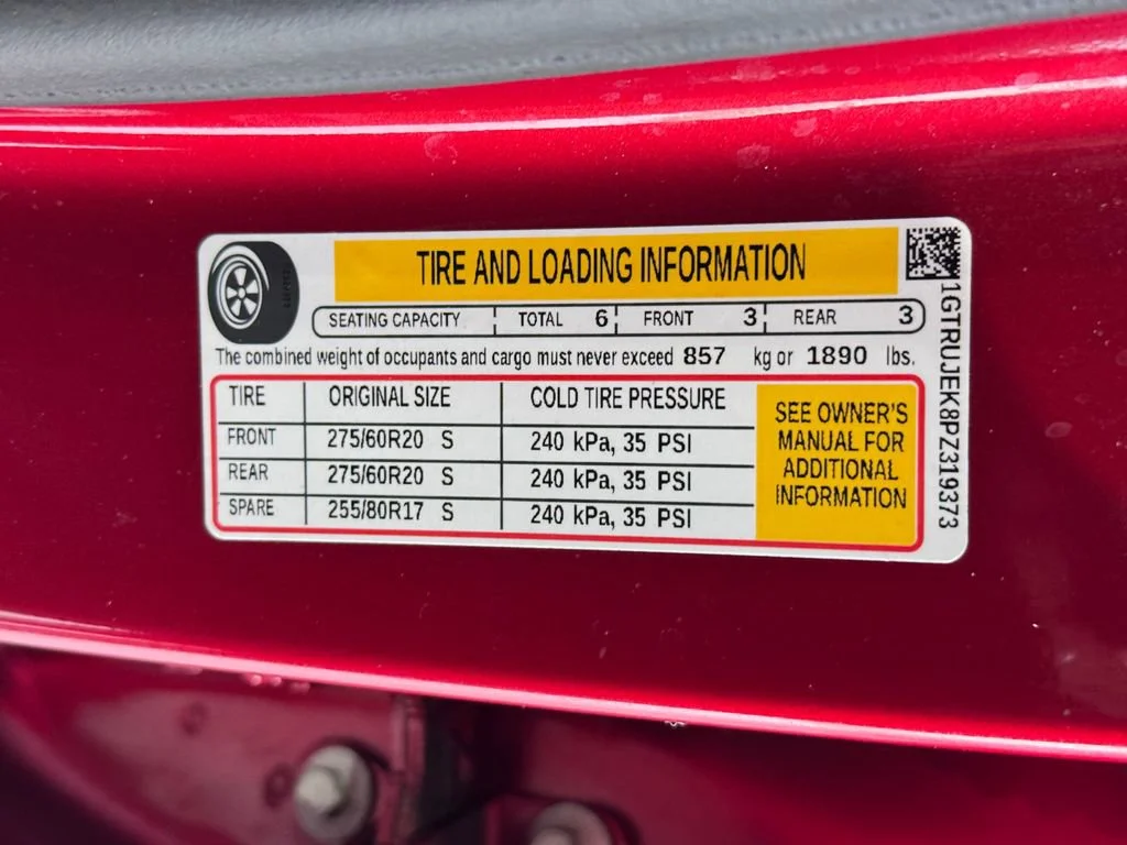 Certified Used 2023 Volcanic Red Tintcoat GMC Elevation image 8