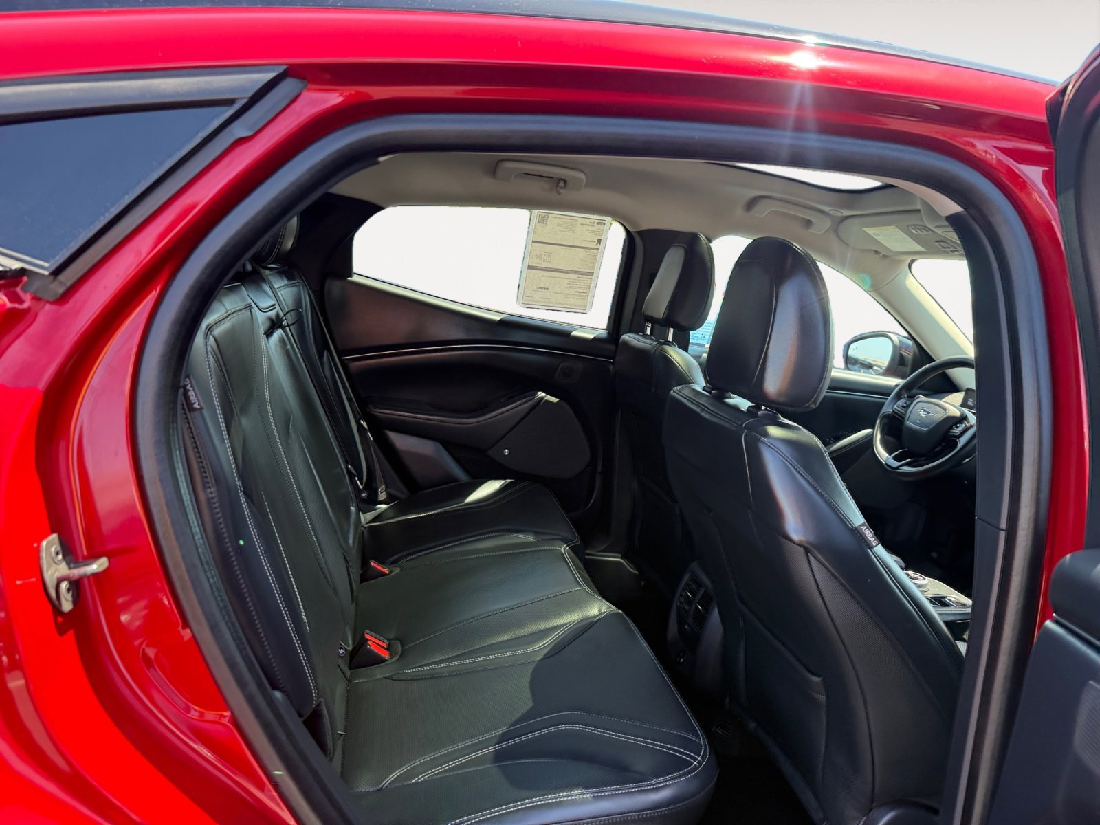 Used 2022 Red Metallic Ford Premium image 18