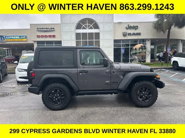Used 2021 Gray Jeep Willys image 6