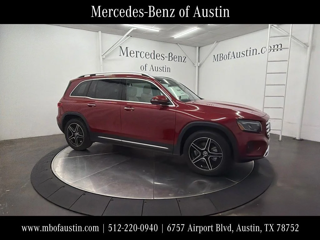 New 2026 Red Mercedes-Benz GLB 250 image 1