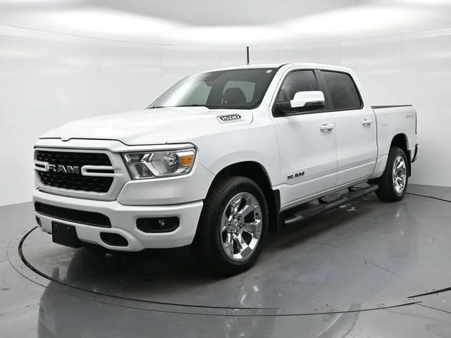 Used 2023 Bright White Clearcoat Ram Big Horn image 3