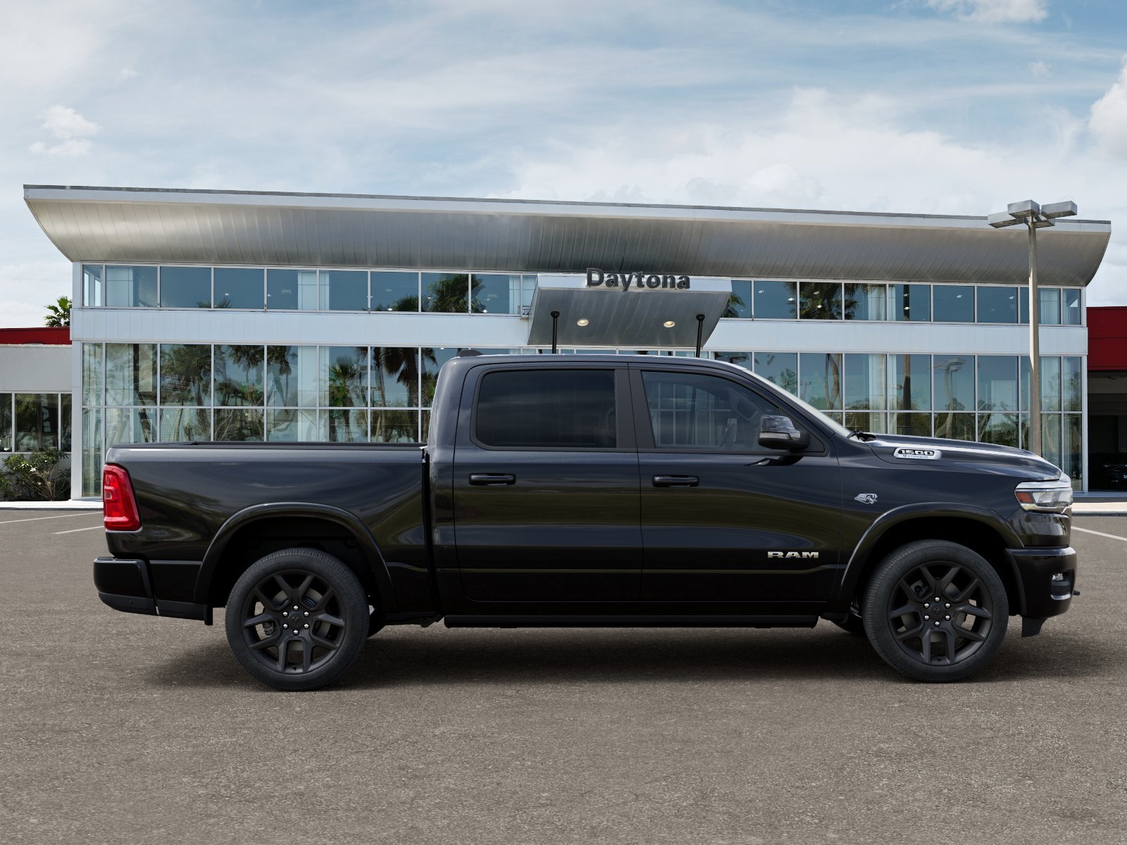 New 2026 Diamond Black Crystal Pearlcoat RAM Laramie image 47