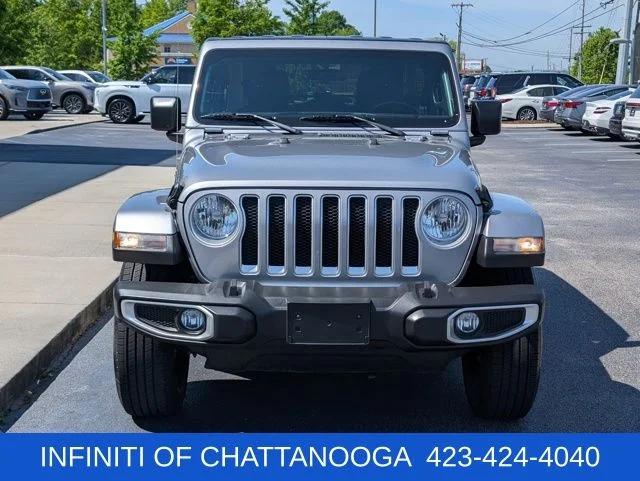 Used 2021 Silver Jeep Unlimited Sahara image 10