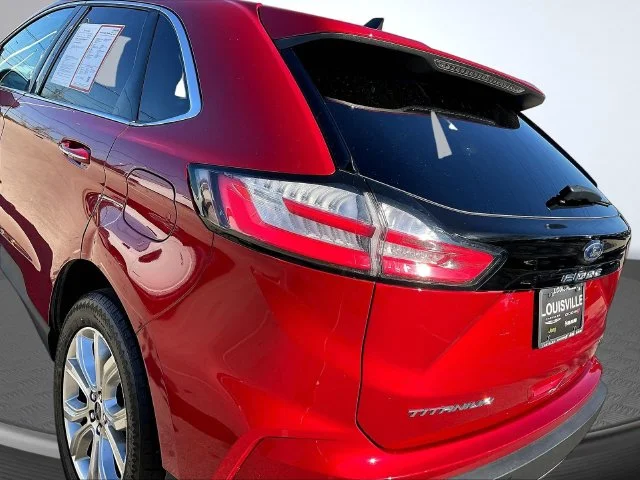 Used 2024 Red Ford Titanium image 24