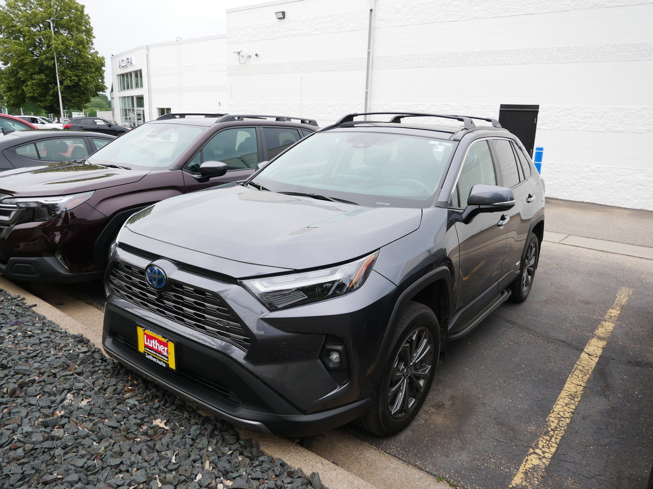 Used 2023 Magnetic Gray Metallic Toyota Hybrid Limited image 2