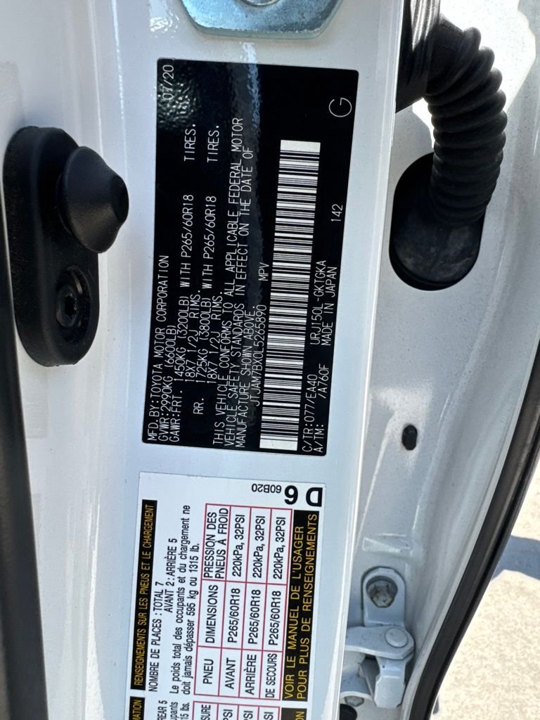 Certified Used 2020 White Lexus 460 image 5