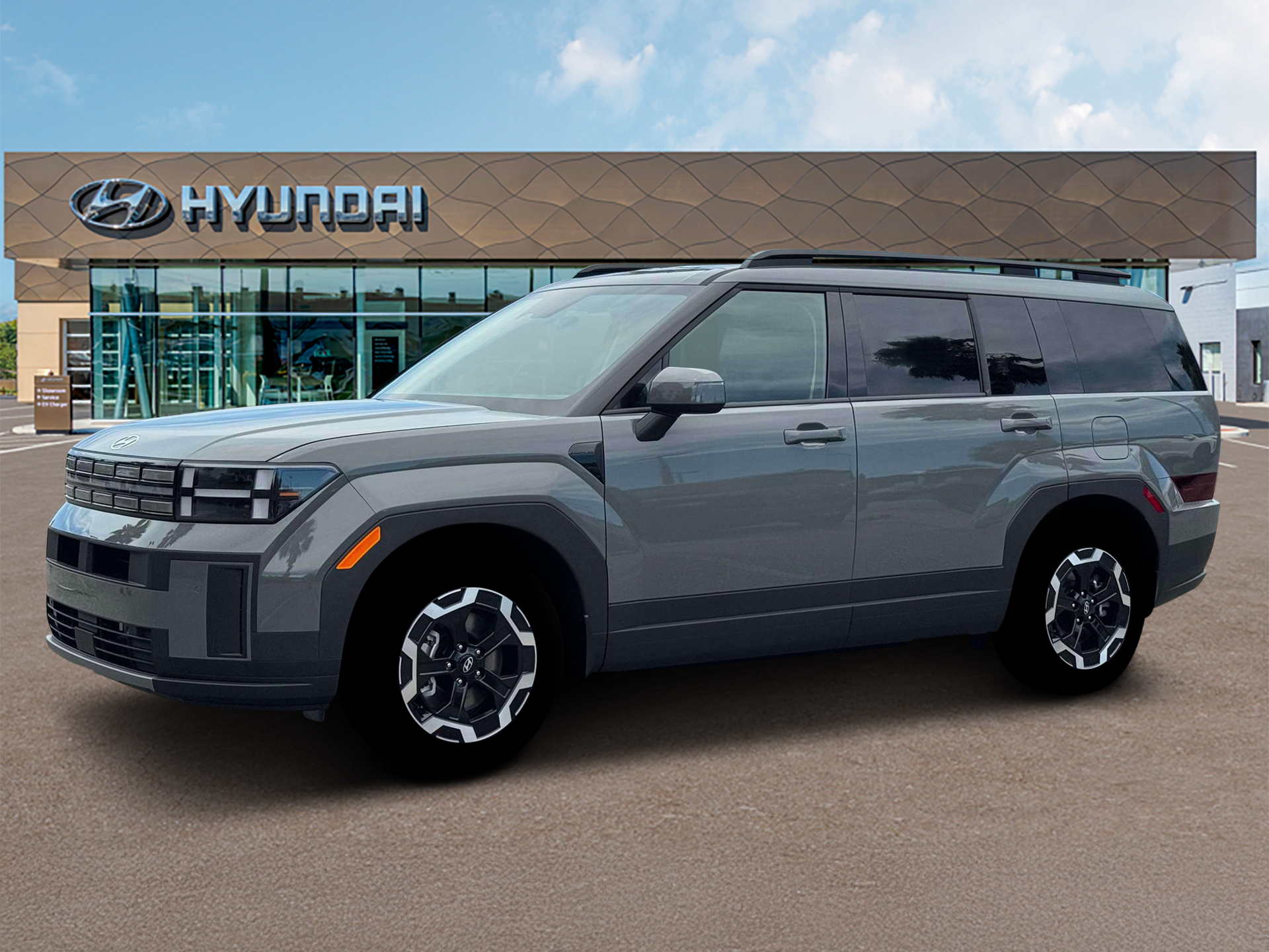 New 2026 Hampton Gray Hyundai SEL FWD image 2