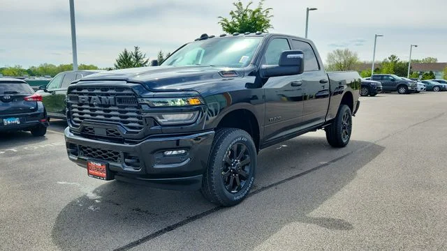 New 2026 Diamond Black Crystal Pearl-Coat Exterior Paint RAM Big Horn image 6
