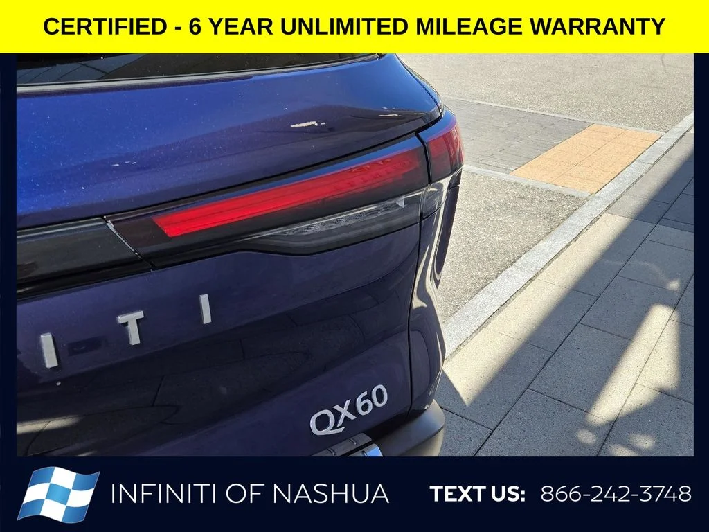 Certified Used 2023 Blue INFINITI LUXE image 16