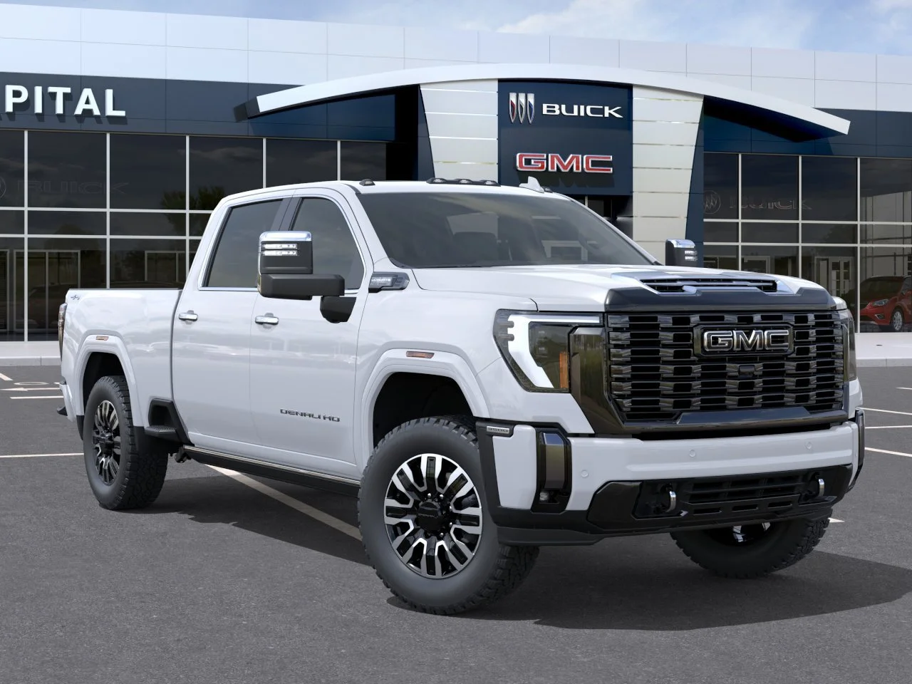 New 2026 Polar White Tricoat GMC Denali Ultimate image 7