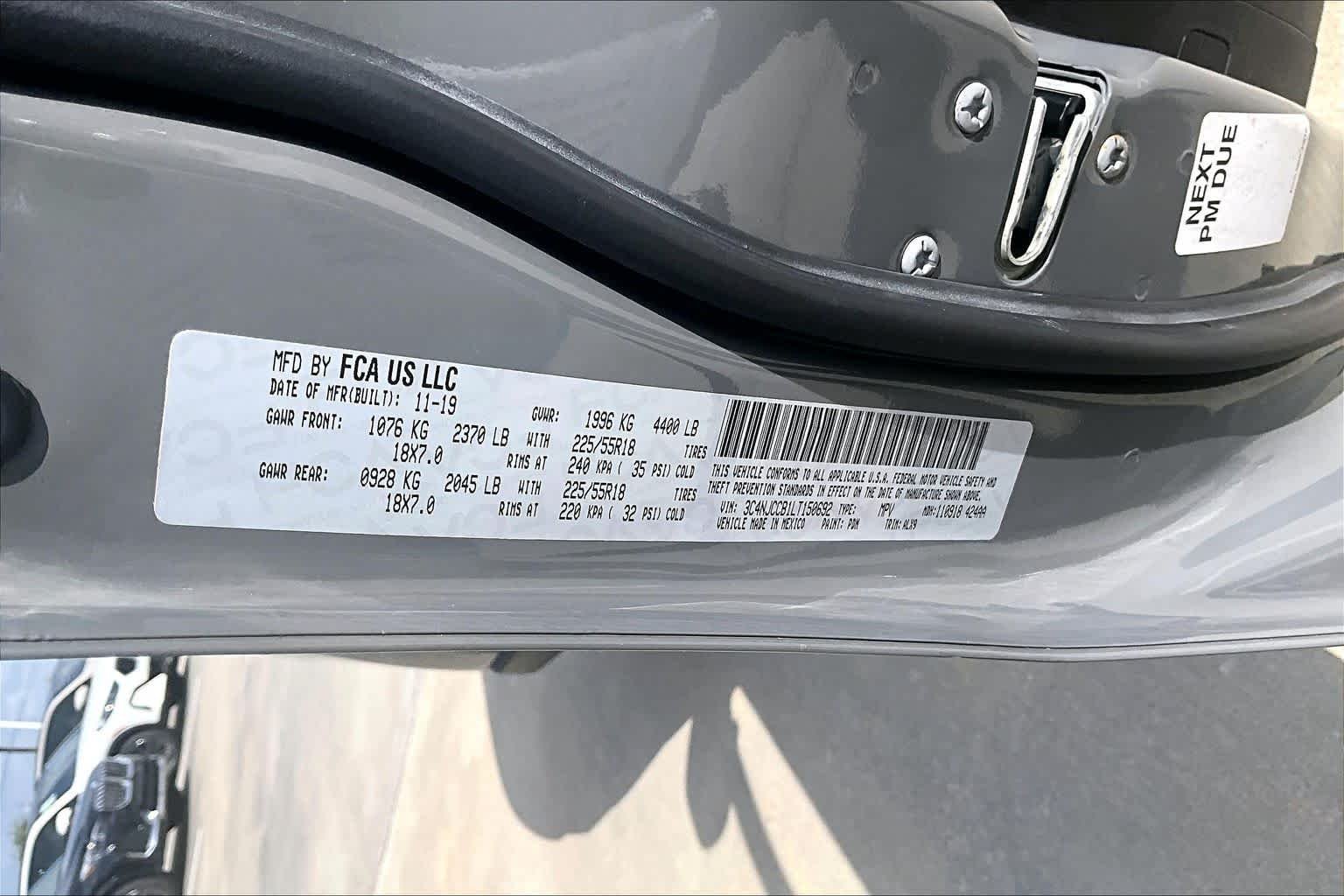 Used 2020 Sting-Gray Clearcoat Jeep Limited image 33