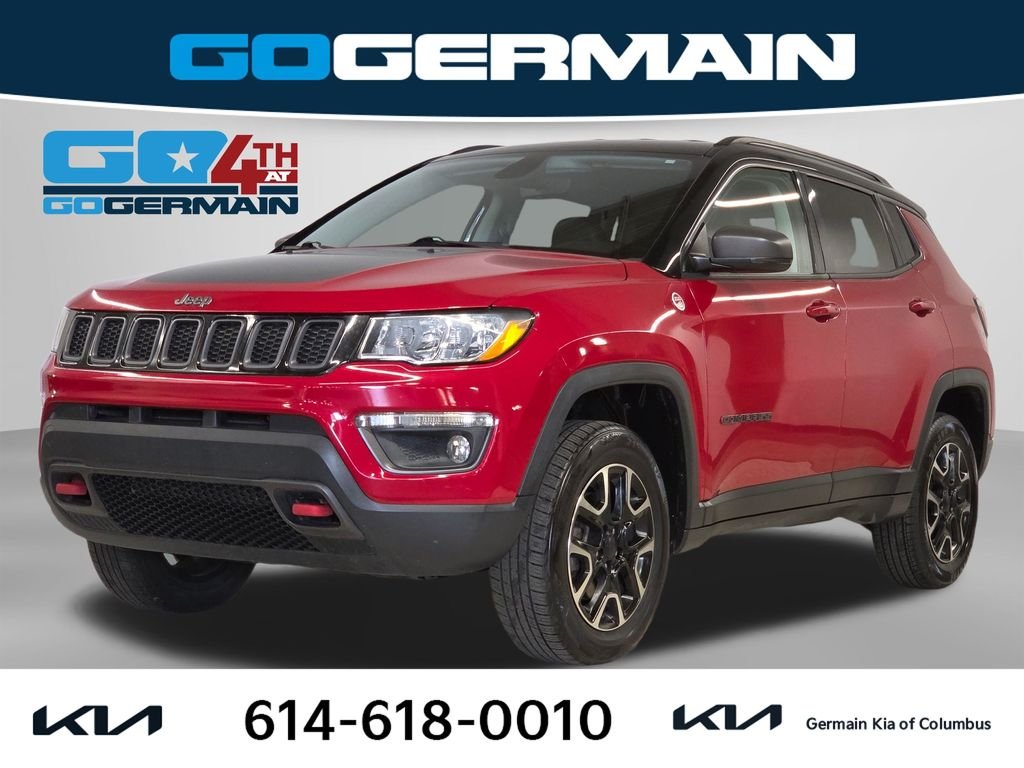 Used 2020 Red Jeep Trailhawk image 1