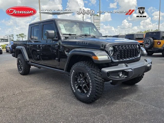 New 2026 Black Clear-Coat Exterior Paint Jeep Willys image 1