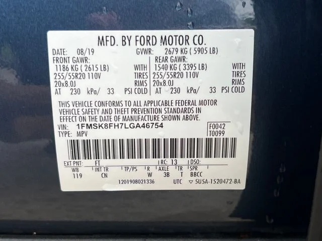 Used 2020 Blue Ford Limited image 44