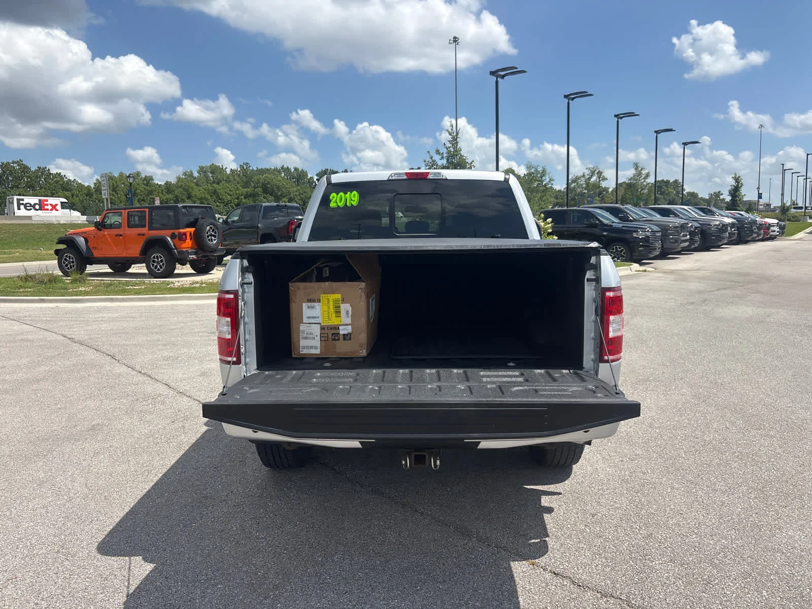 Used 2019 Ingot Silver Metallic Ford XLT image 12