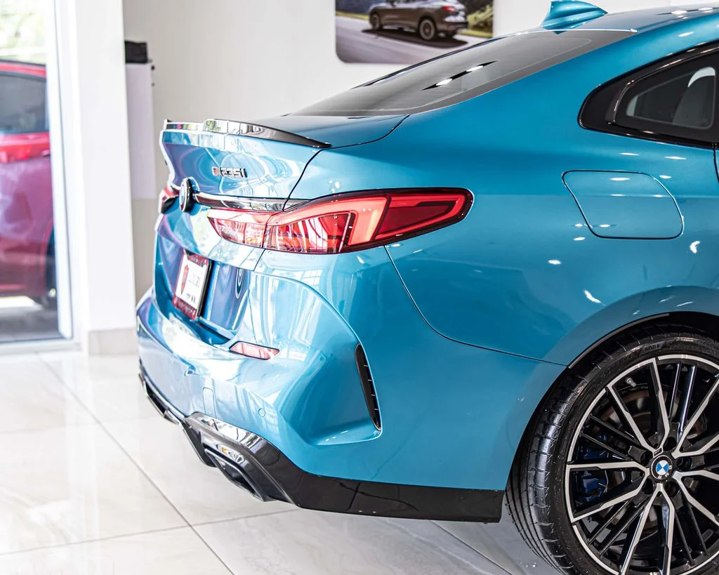 Used 2021 Blue BMW M235i Gran Coupe xDrive image 12