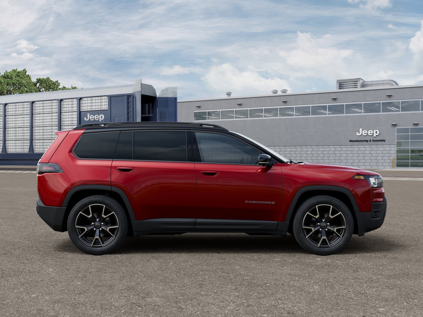 New 2026 Red Hot Pearl-Coat Exterior Paint Jeep Overland image 12