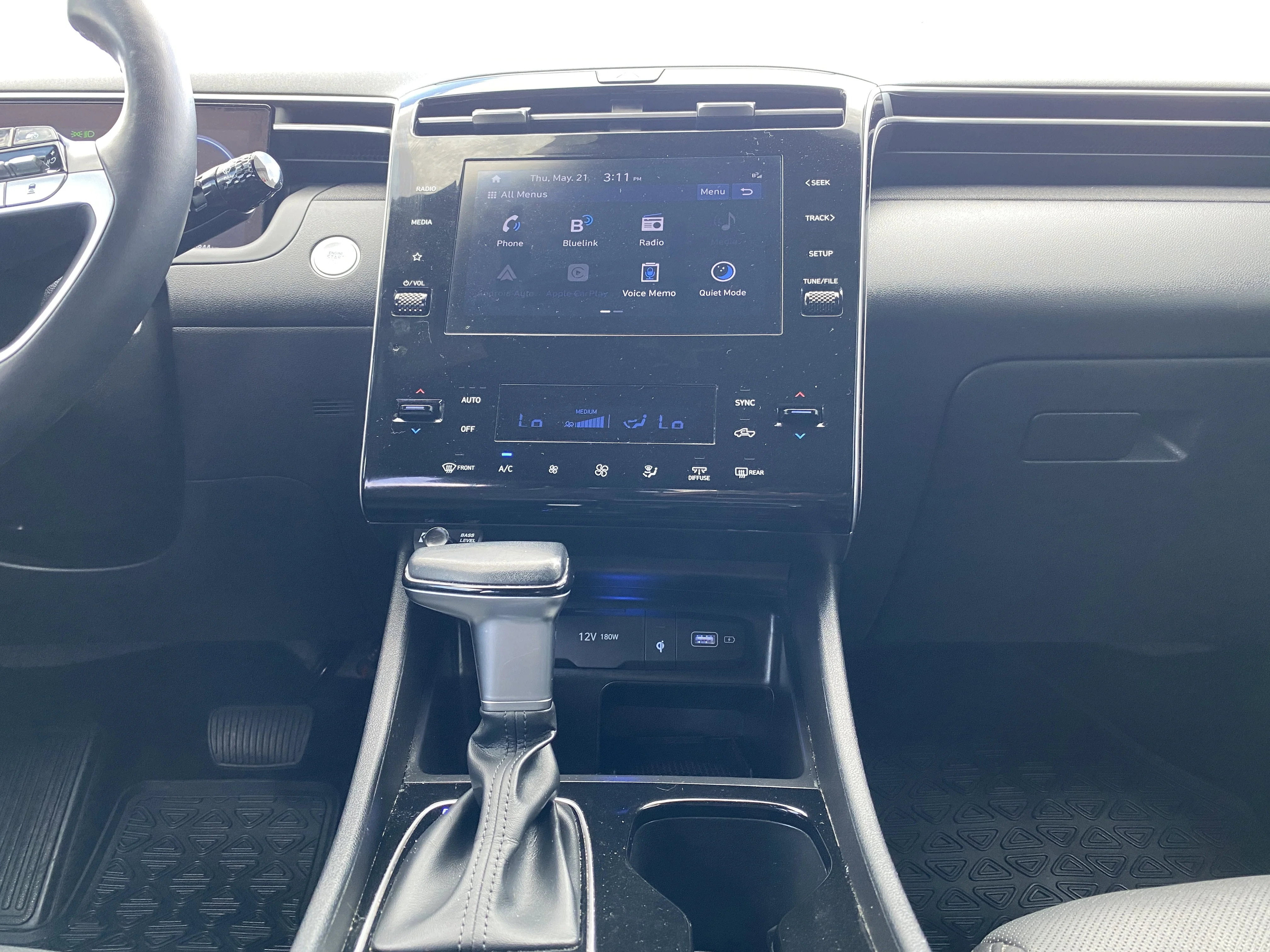 Used 2022 Gray Hyundai Preferred AWD w/Trend Pkg * RADAR CRUISE * SUNROOF * LEATHER * image 14