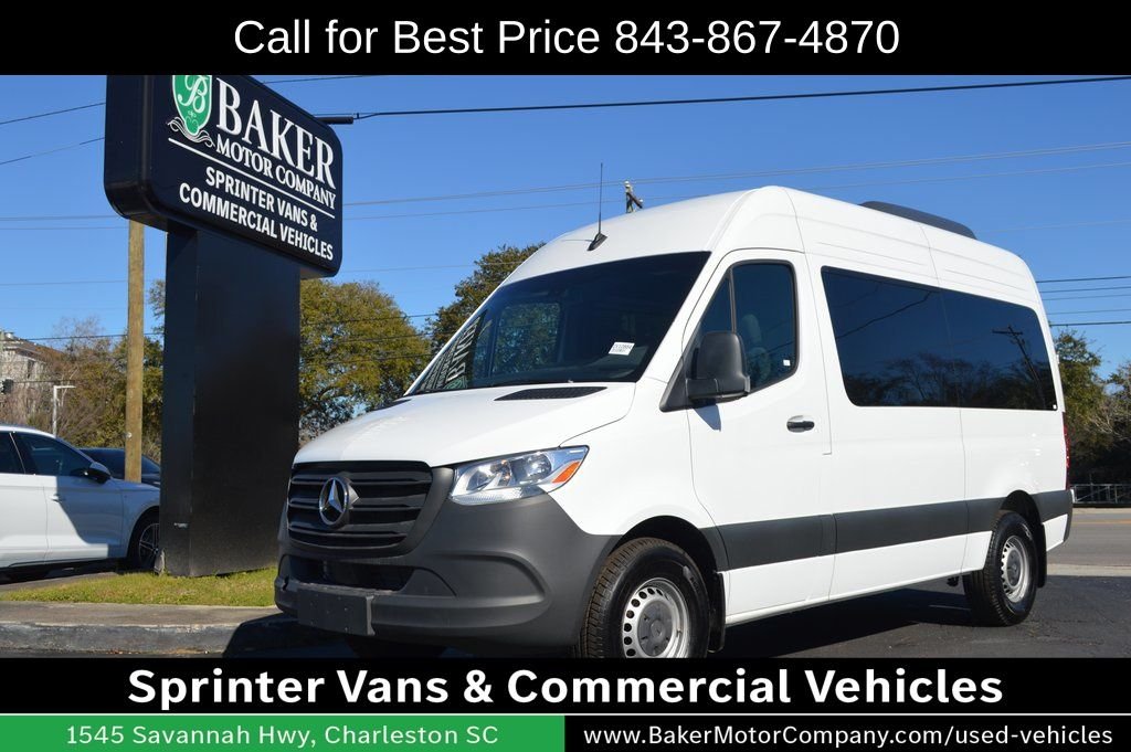 Used 2024 White Mercedes-Benz Passenger 144 WB image 1