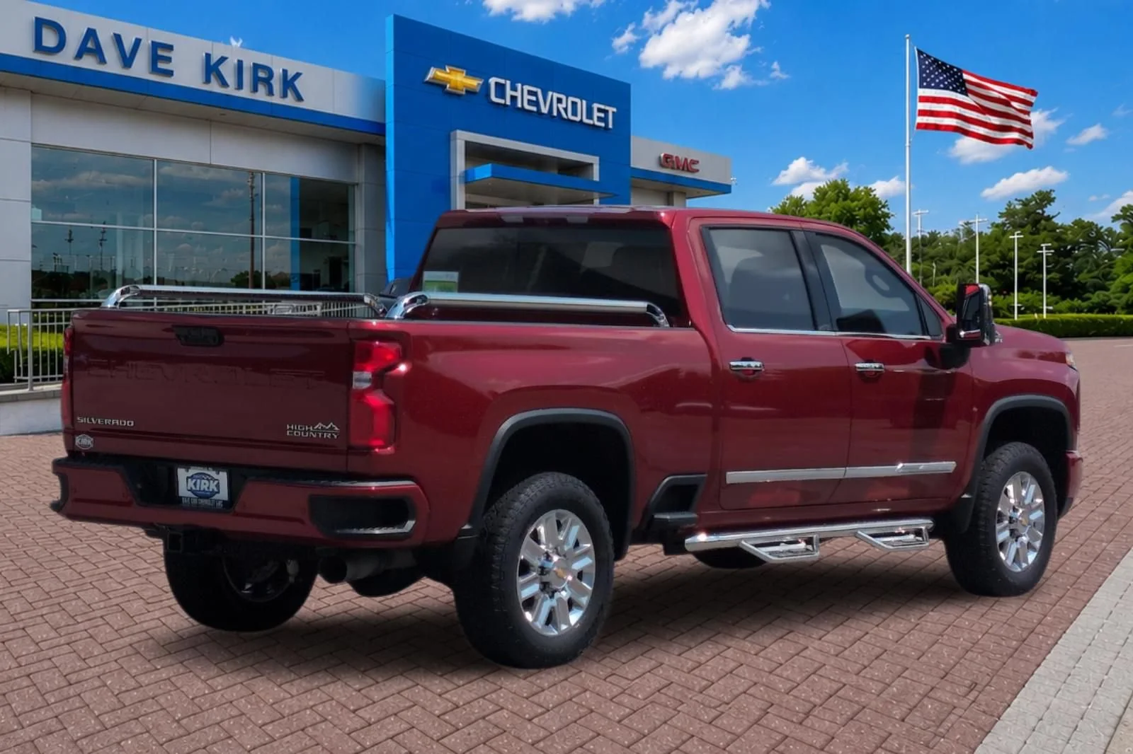 Used 2024 Radiant Red Tintcoat Chevrolet High Country image 3