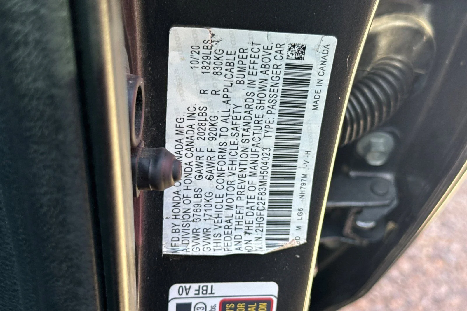 Certified Used 2021 Modern Steel Metallic Honda Sport image 32