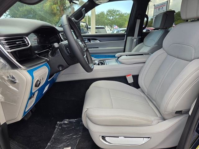 New 2026 Fathom Blue Pearlcoat Jeep Summit Obsidian image 13