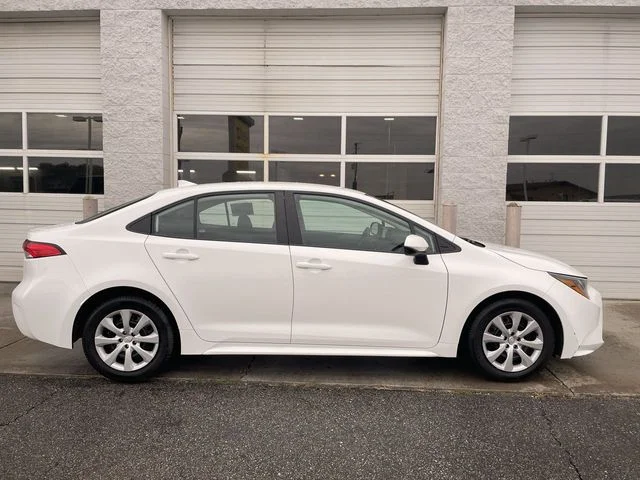 Used 2024 White Toyota LE image 1
