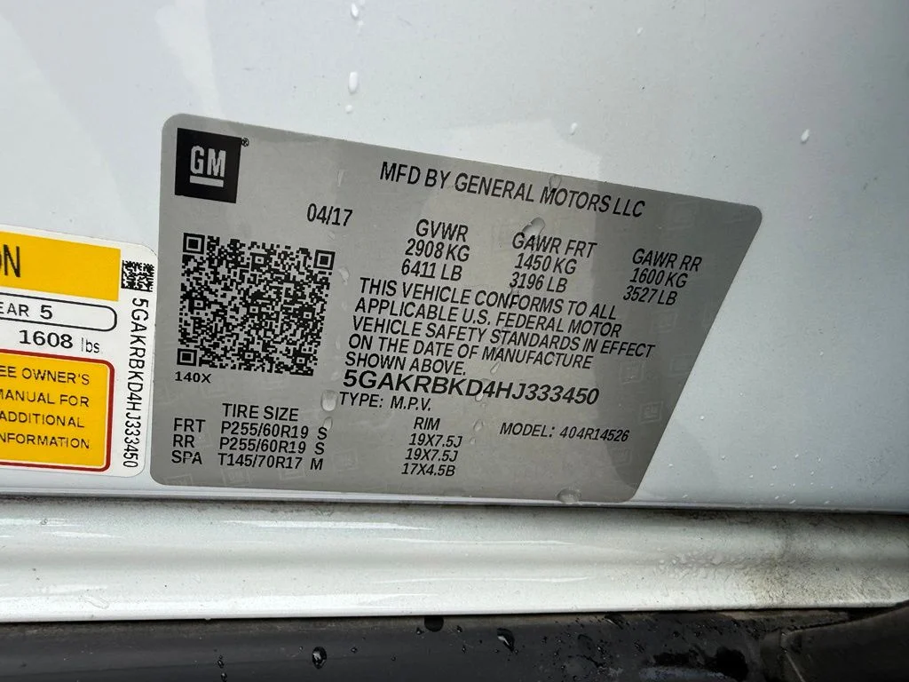 Used 2017 White Buick Leather Group image 18