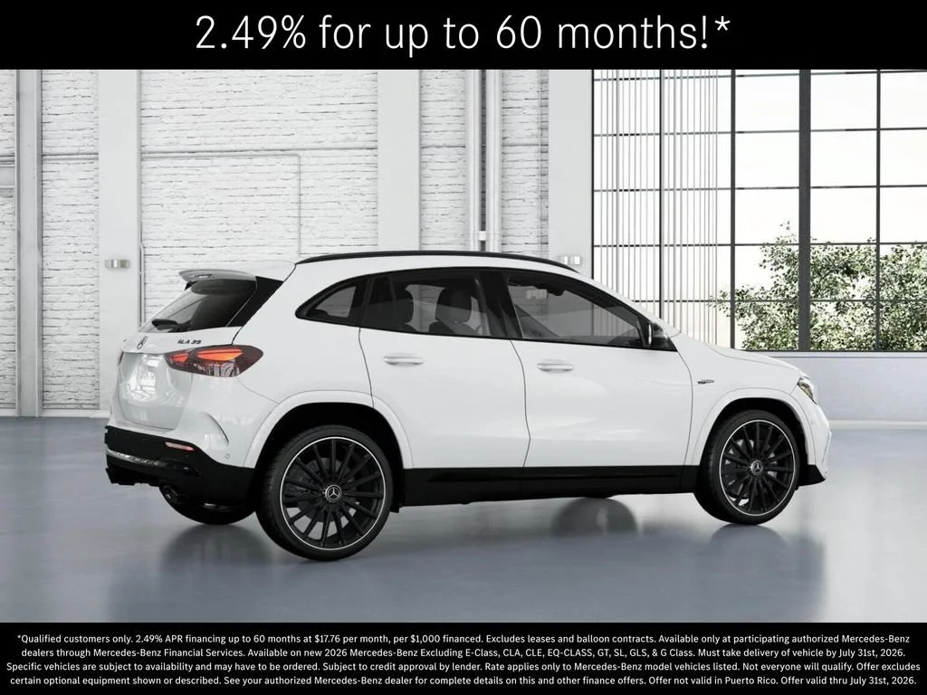 New 2026 Polar White Mercedes-Benz AMG® GLA 35 4MATIC SUV image 61