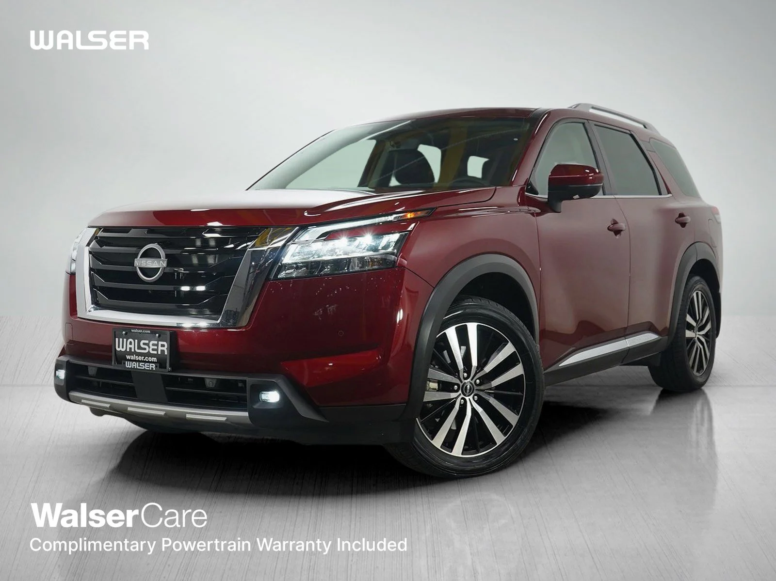 Used 2024 Scarlet Ember Nissan Platinum image 1