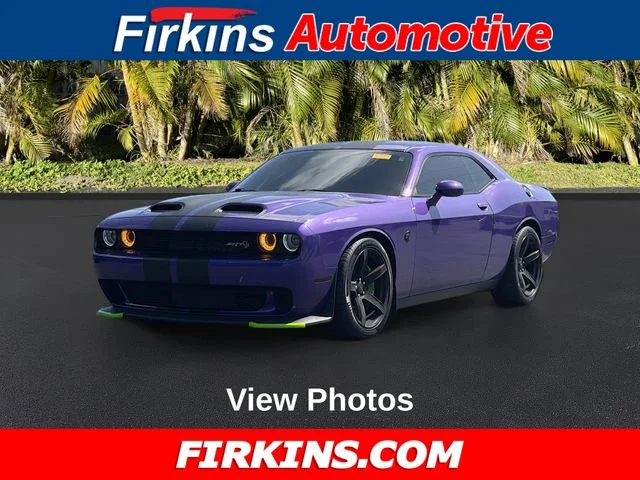 Used 2019 Purple Dodge SRT Hellcat image 1