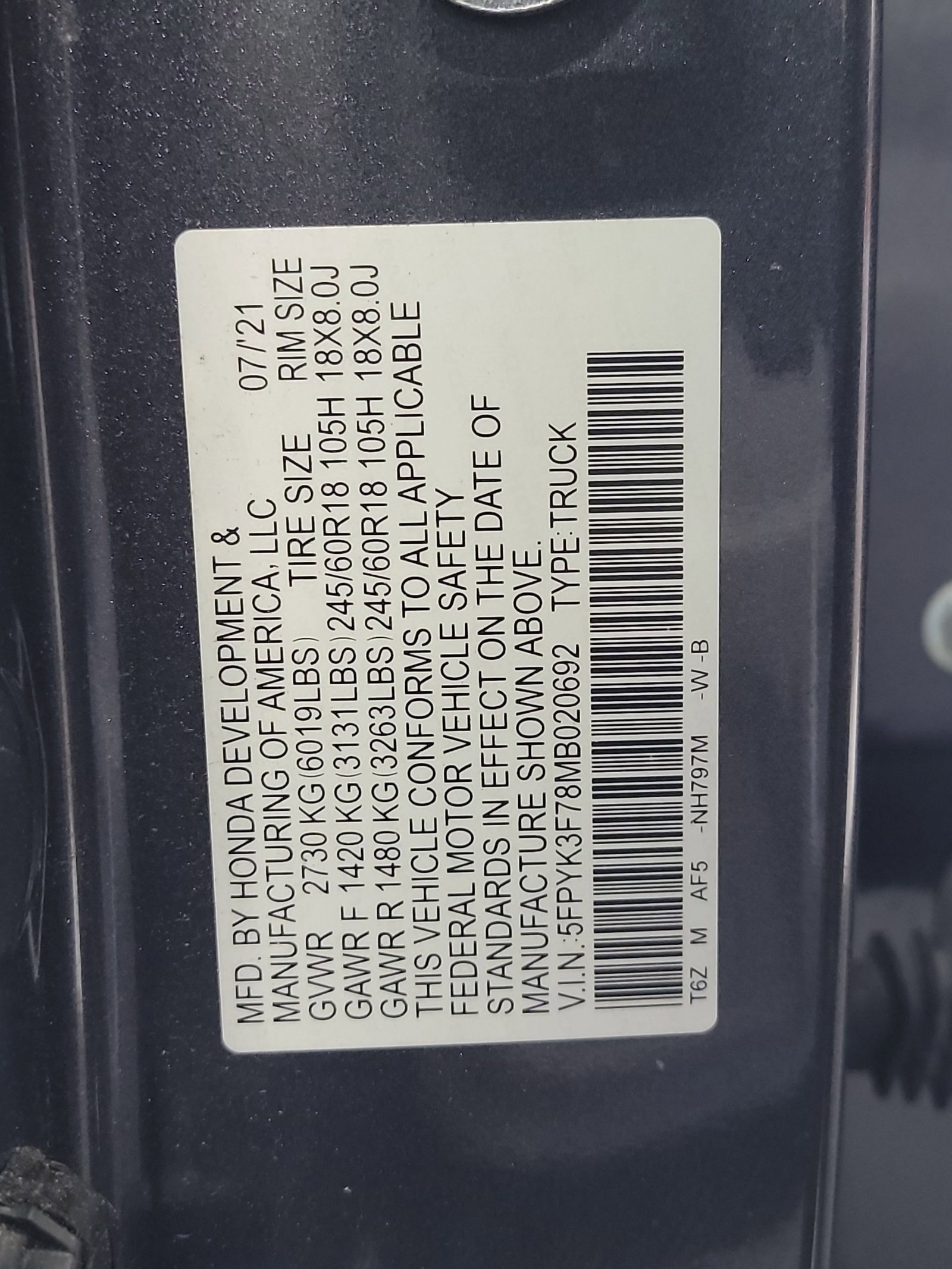 Certified Used 2021 Modern Steel Metallic Honda RTL-E image 33