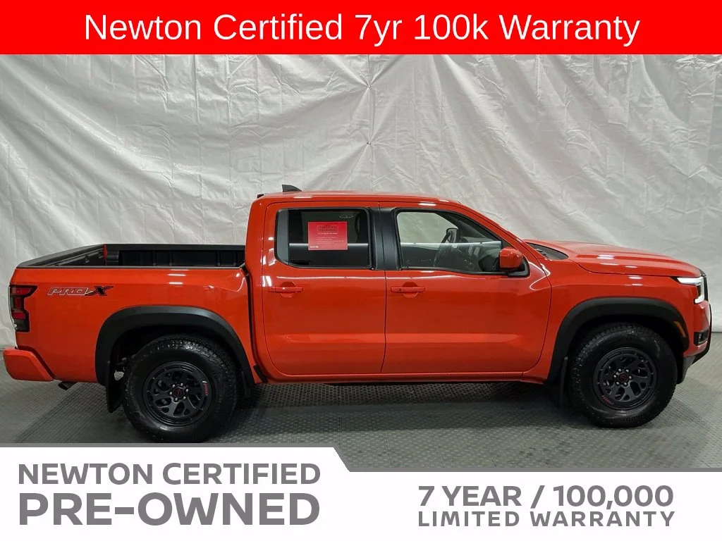Certified Used 2025 Afterburn Orange Nissan PRO-X image 4