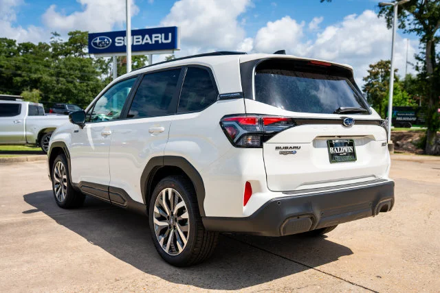 New 2026 Crystal White Pearl Subaru Touring Hybrid image 4