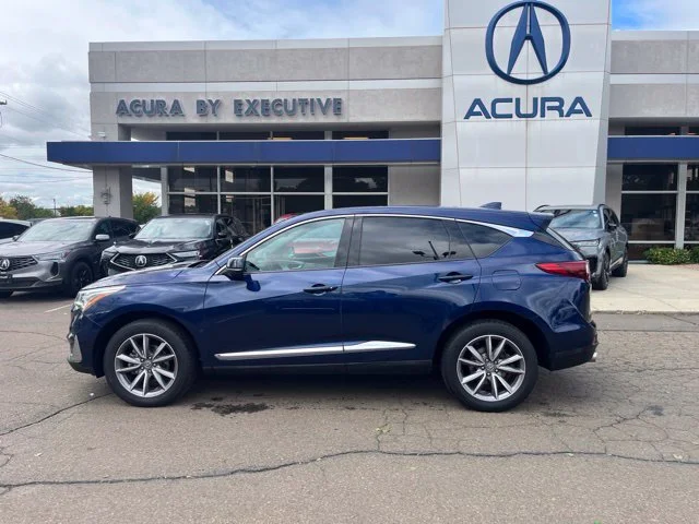Certified Used 2021 Blue Acura Technology Package image 3