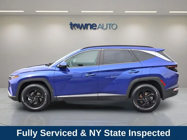 Certified Used 2022 Blue Hyundai SEL image 2