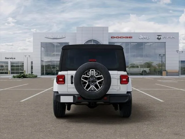 New 2026 Bright White Clear-Coat Exterior Paint Jeep Sahara image 8
