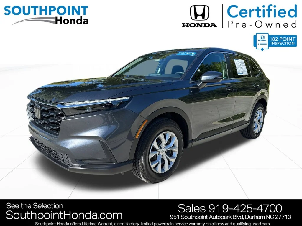 Certified Used 2026 Meteorite Gray Metallic Honda AWD LX image 3