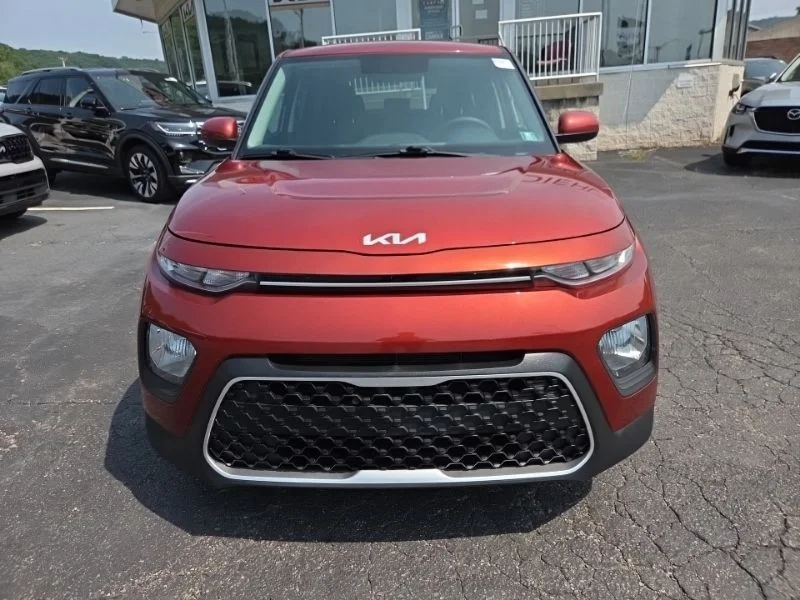 Used 2022 Orange Kia LX image 2