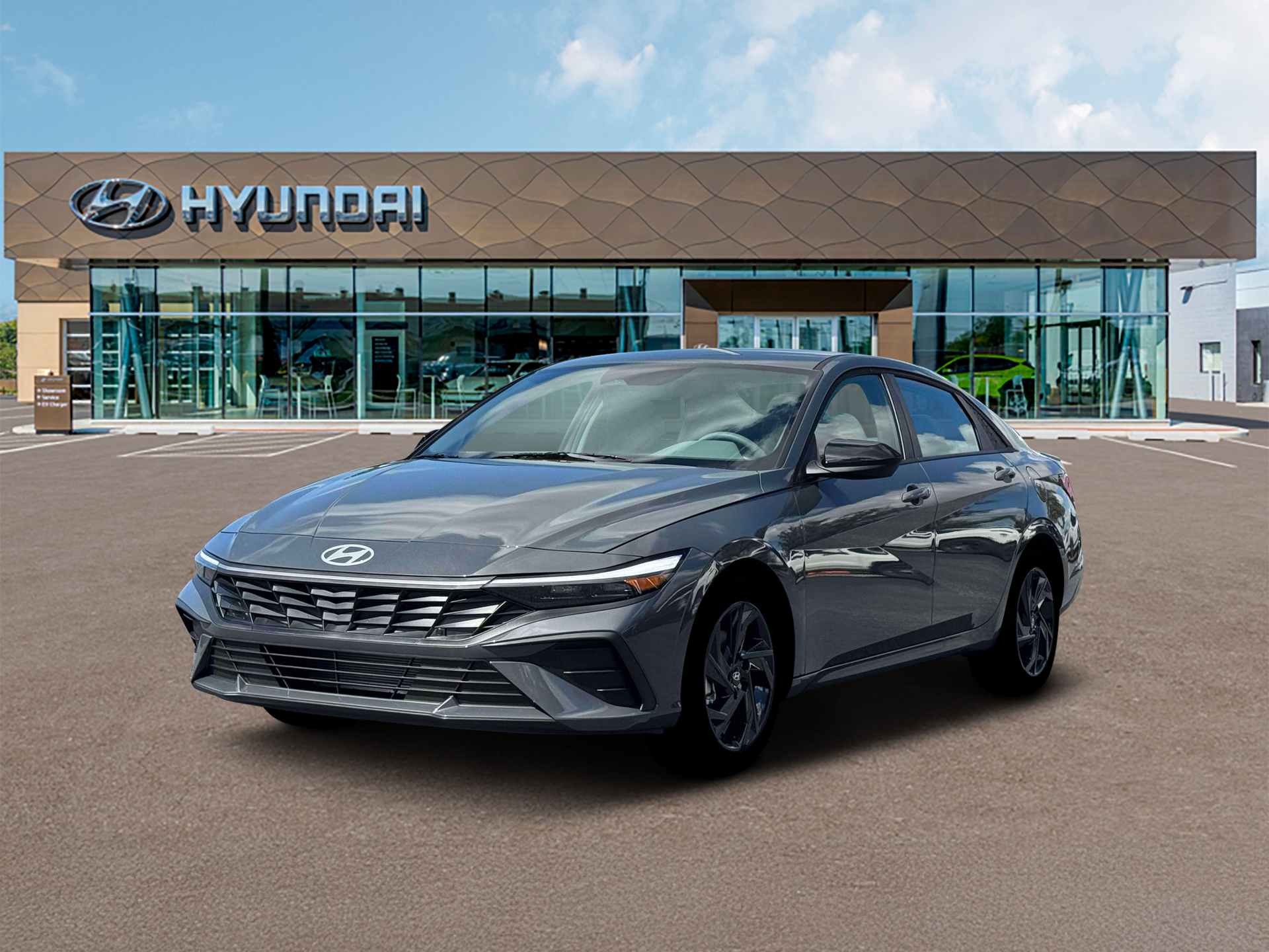 New 2026 Gray Hyundai SEL Sport image 1