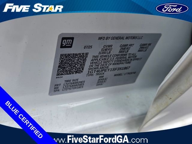 Certified Used 2025 Summit White GMC AT4 image 18