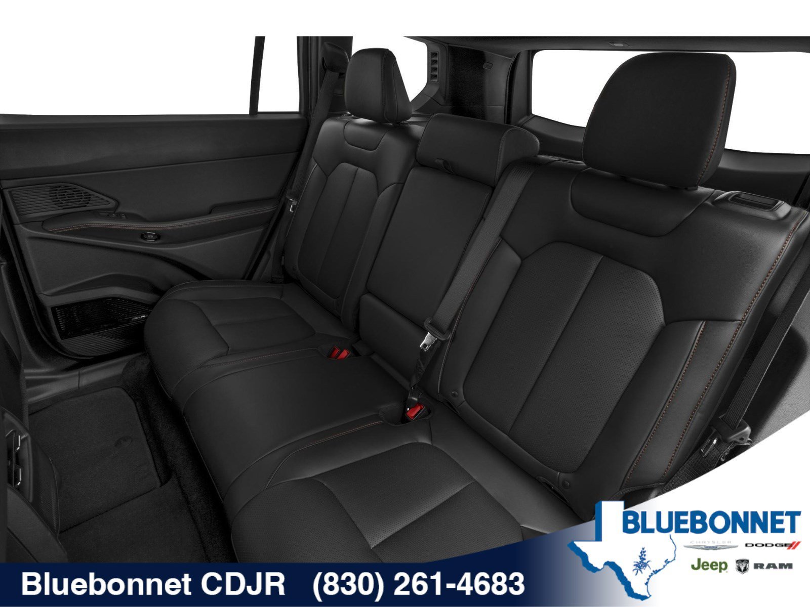 New 2026 Diamond Black Crystal Pearlcoat Jeep Laredo image 8